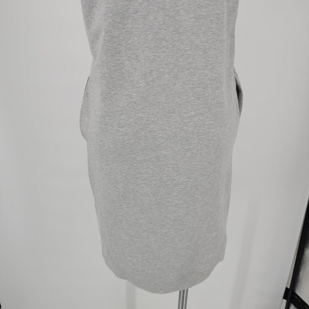 Brunello Cucinelli Bead-embellished French Cotton-blend Terry Mini Dress Gray S - Picture 13 of 14